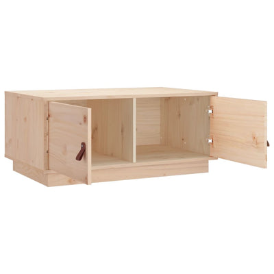 Coffee Table 80x50x35 cm Solid Wood Pine Payday Deals