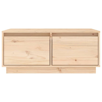 Coffee Table 80x50x35 cm Solid Wood Pine Payday Deals