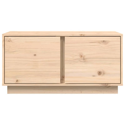 Coffee Table 80x50x40 cm Solid Wood Pine Payday Deals