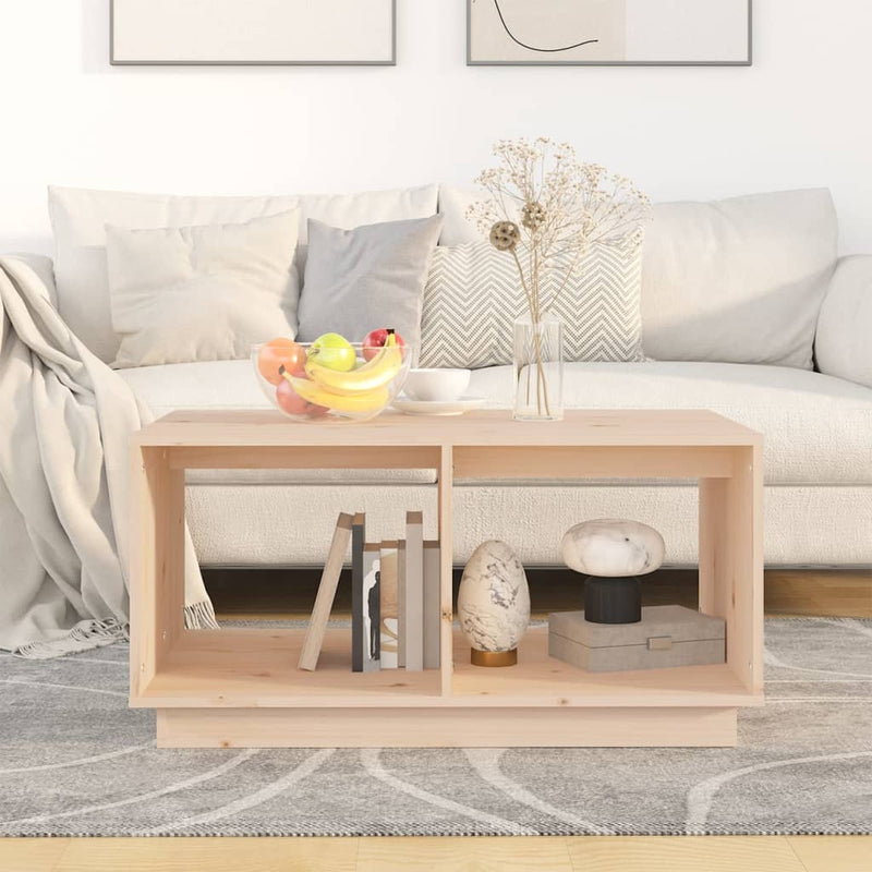 Coffee Table 80x50x40 cm Solid Wood Pine Payday Deals