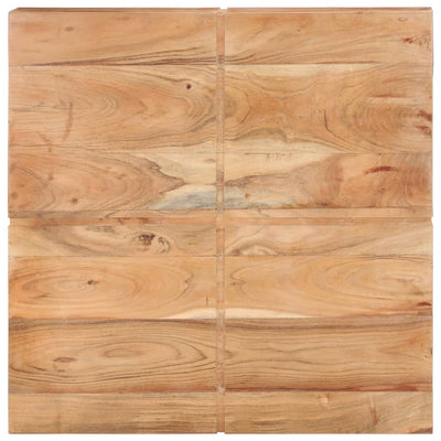 Coffee Table 80x80x28 cm Solid Acacia Wood Payday Deals