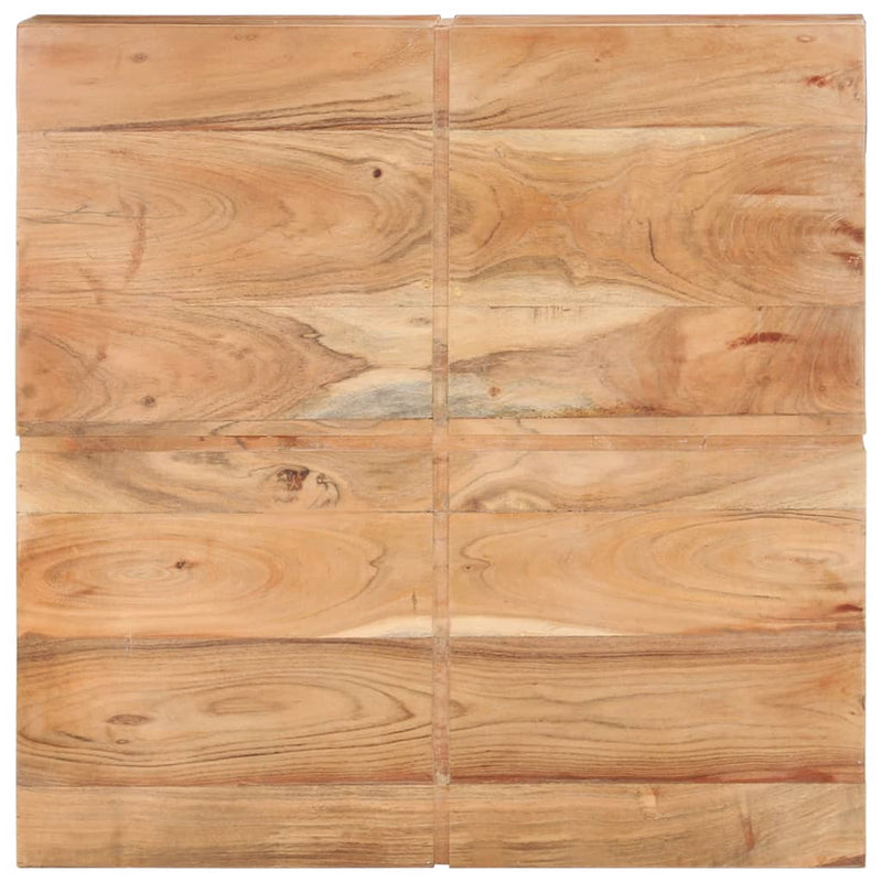 Coffee Table 80x80x28 cm Solid Acacia Wood Payday Deals