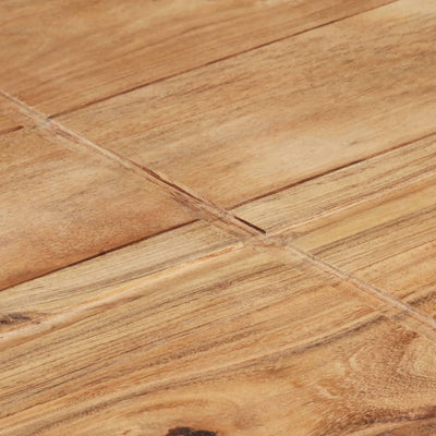 Coffee Table 80x80x28 cm Solid Acacia Wood Payday Deals