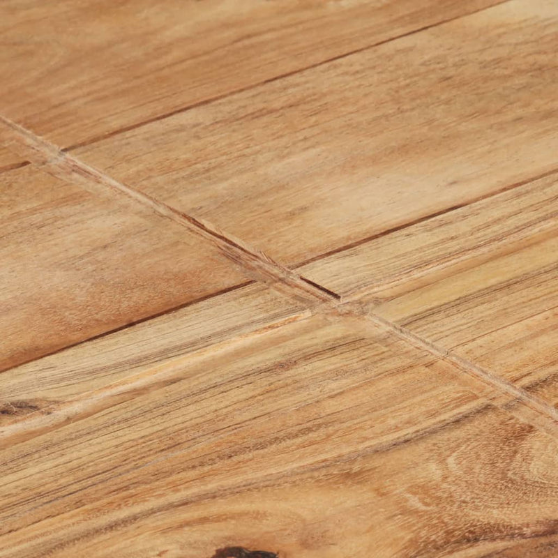 Coffee Table 80x80x28 cm Solid Acacia Wood Payday Deals