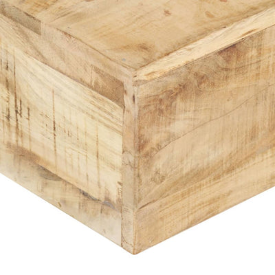 Coffee Table 80x80x28 cm Solid Mango Wood Payday Deals