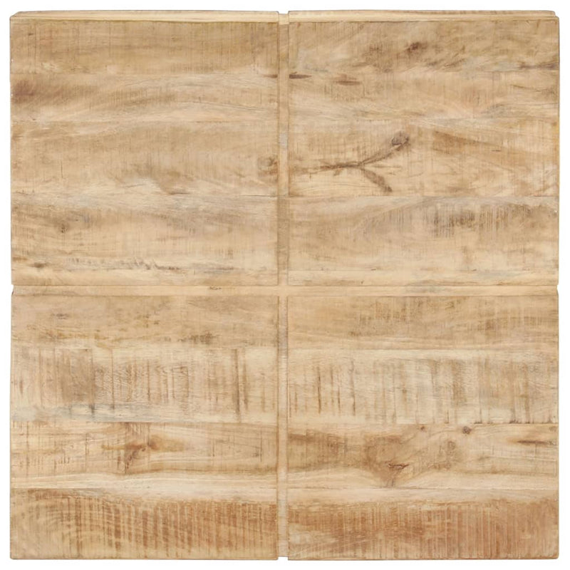 Coffee Table 80x80x28 cm Solid Mango Wood Payday Deals