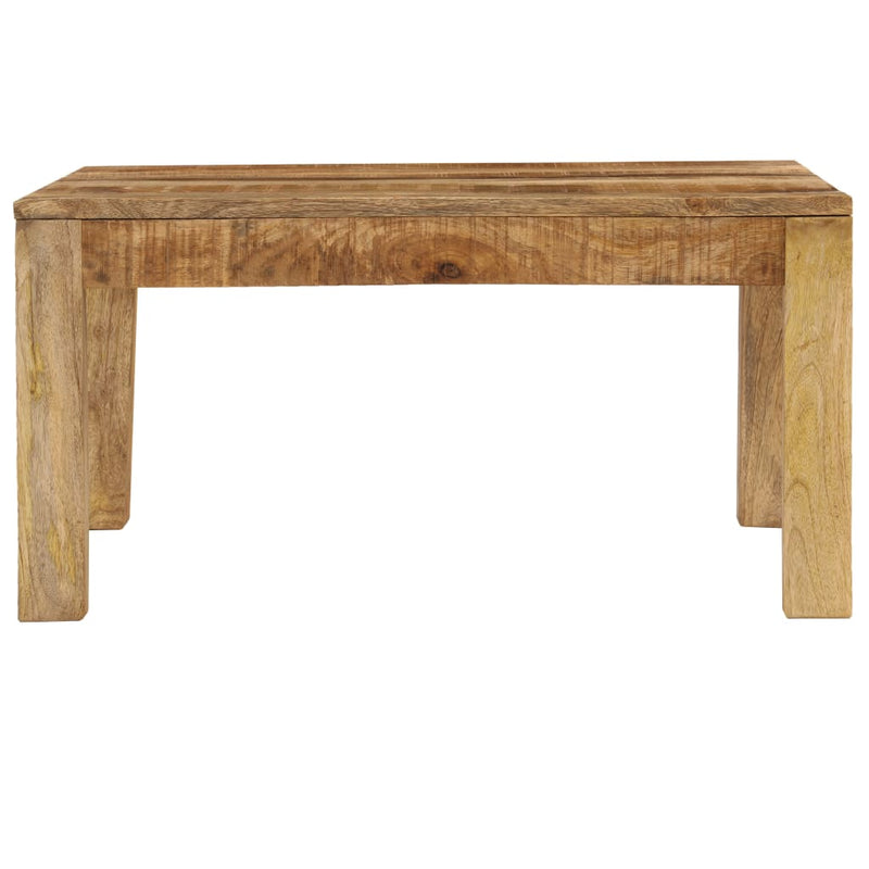 Coffee Table 80x80x40 cm Solid Mango Wood Payday Deals