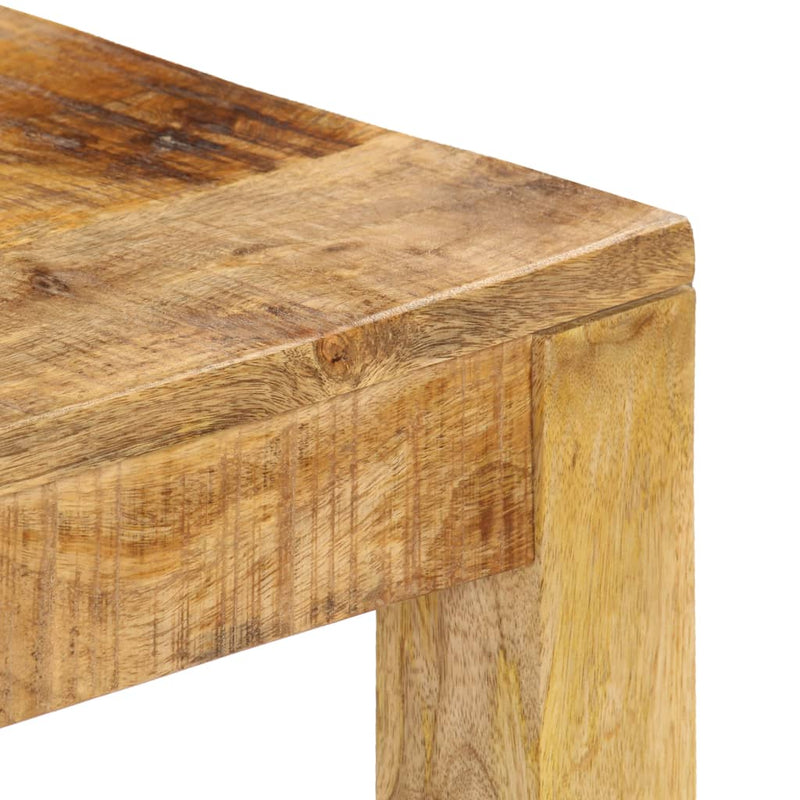 Coffee Table 80x80x40 cm Solid Mango Wood Payday Deals