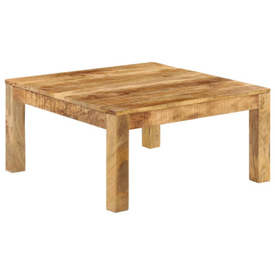 Coffee Table 80x80x40 cm Solid Mango Wood Payday Deals
