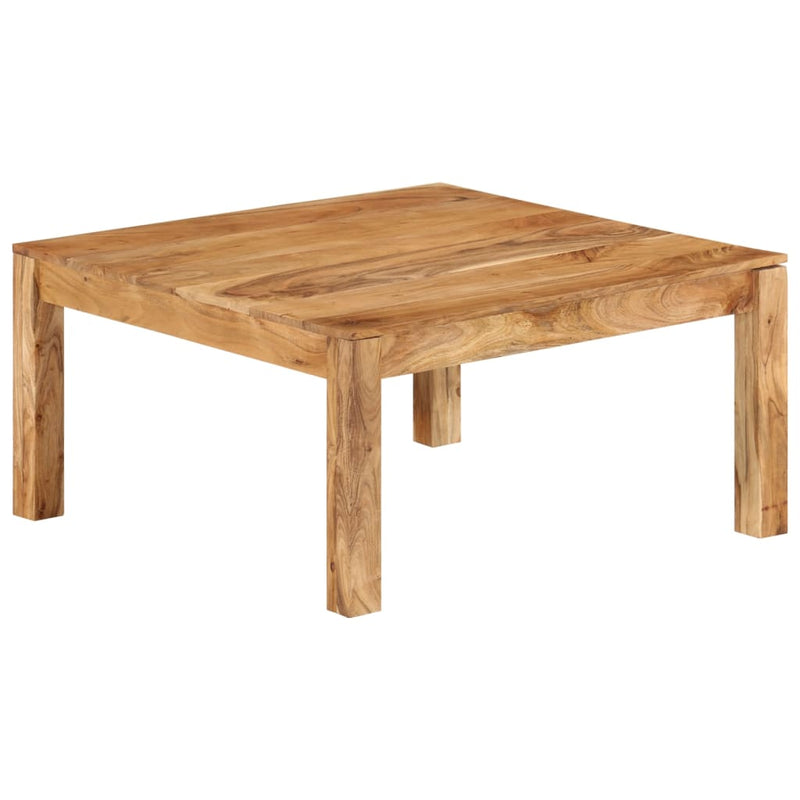 Coffee Table 80x80x40 cm Solid Wood Acacia Payday Deals