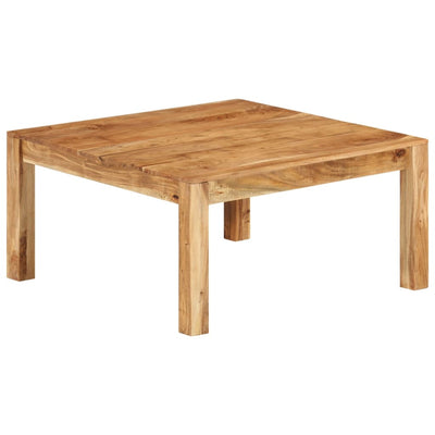 Coffee Table 80x80x40 cm Solid Wood Acacia Payday Deals