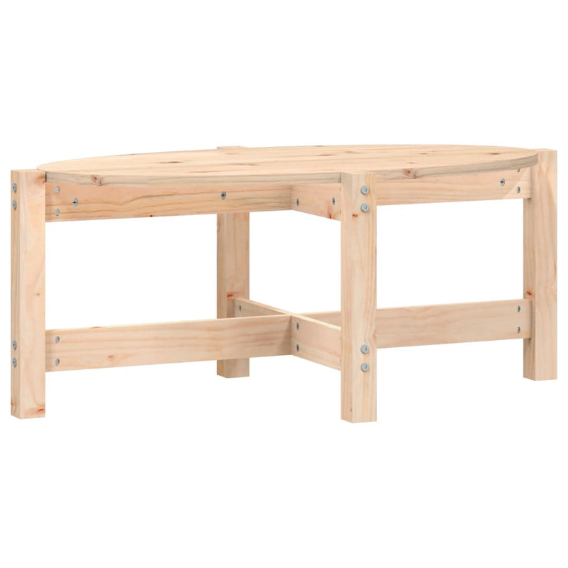 Coffee Table 87x48x35 cm Solid Wood Pine Payday Deals