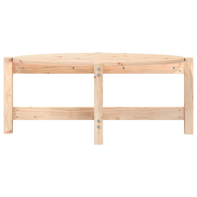 Coffee Table 87x48x35 cm Solid Wood Pine Payday Deals