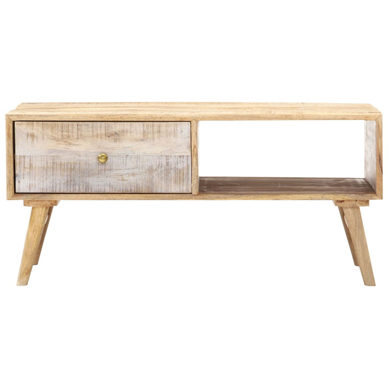 Coffee Table 88x60x40 cm Solid Mango Wood Payday Deals