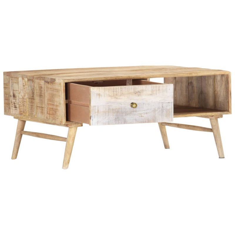 Coffee Table 88x60x40 cm Solid Mango Wood Payday Deals