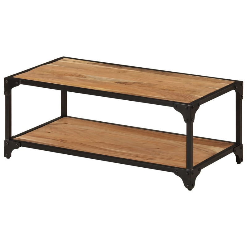 Coffee Table 90x45x35 cm Solid Acacia Wood Payday Deals