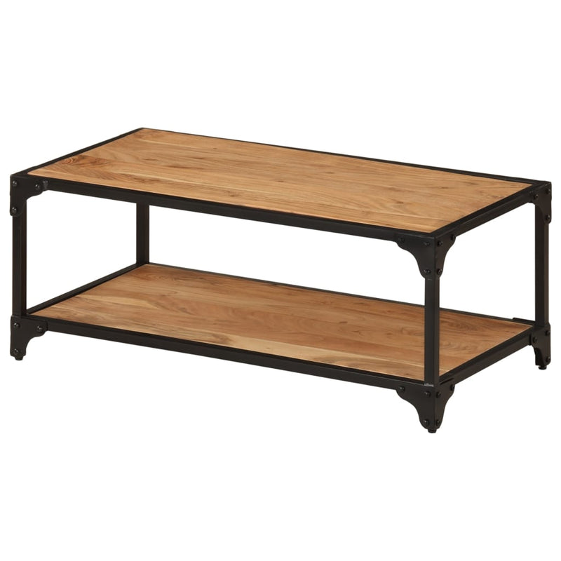 Coffee Table 90x45x35 cm Solid Acacia Wood Payday Deals