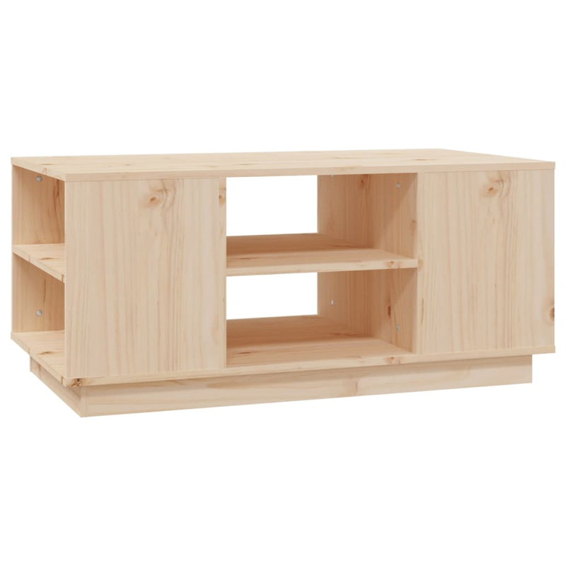 Coffee Table 90x49x40.5 cm Solid Wood Pine Payday Deals