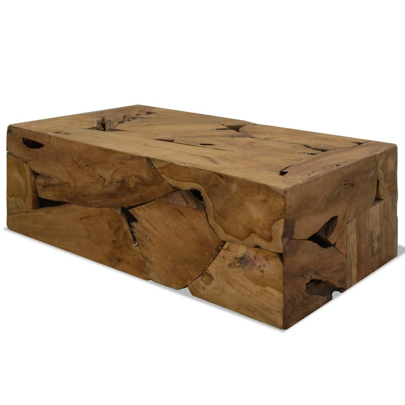 Coffee Table 90x50x30 cm Genuine Teak Brown Payday Deals
