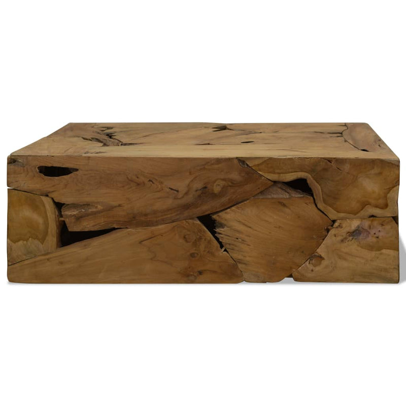 Coffee Table 90x50x30 cm Genuine Teak Brown Payday Deals