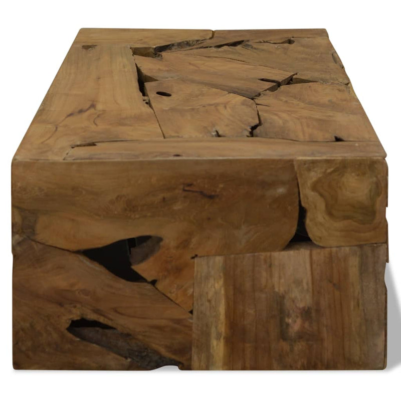 Coffee Table 90x50x30 cm Genuine Teak Brown Payday Deals