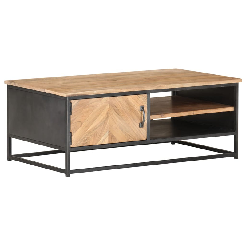 Coffee Table 90x50x35 cm Solid Acacia Wood Payday Deals