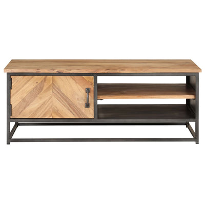 Coffee Table 90x50x35 cm Solid Acacia Wood Payday Deals