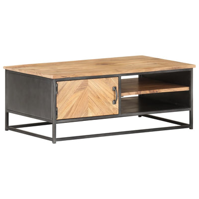 Coffee Table 90x50x35 cm Solid Acacia Wood Payday Deals