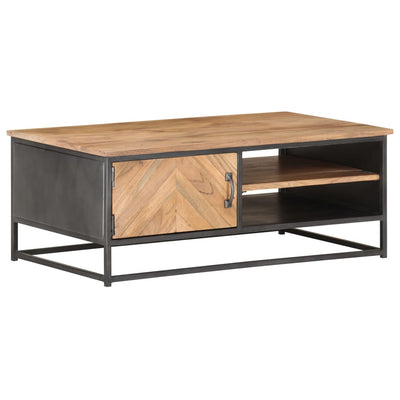 Coffee Table 90x50x35 cm Solid Acacia Wood Payday Deals