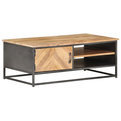 Coffee Table 90x50x35 cm Solid Acacia Wood Payday Deals