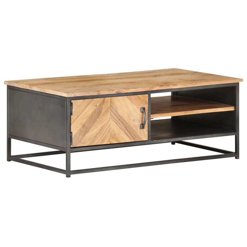 Coffee Table 90x50x35 cm Solid Acacia Wood Payday Deals