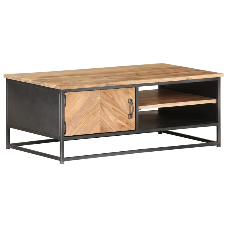 Coffee Table 90x50x35 cm Solid Acacia Wood Payday Deals