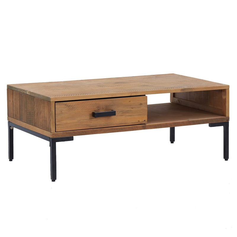 Coffee Table 90x50x35 cm Solid Pinewood Payday Deals