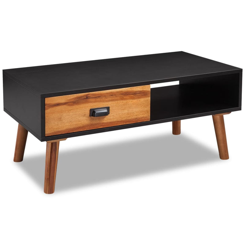 Coffee Table 90x50x40 cm Solid Acacia Wood Payday Deals