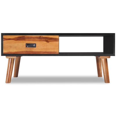 Coffee Table 90x50x40 cm Solid Acacia Wood Payday Deals