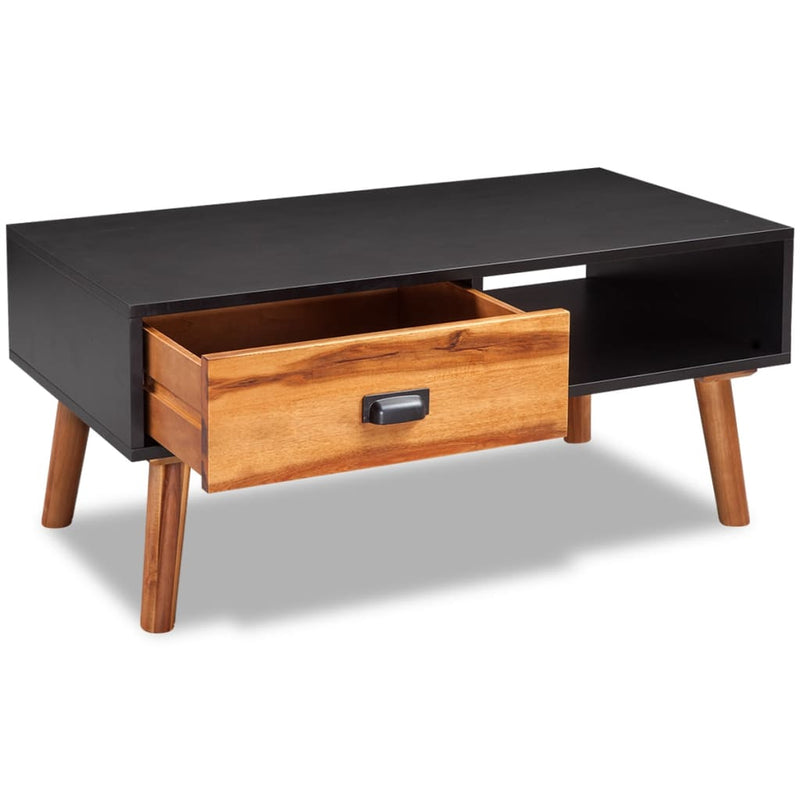 Coffee Table 90x50x40 cm Solid Acacia Wood Payday Deals