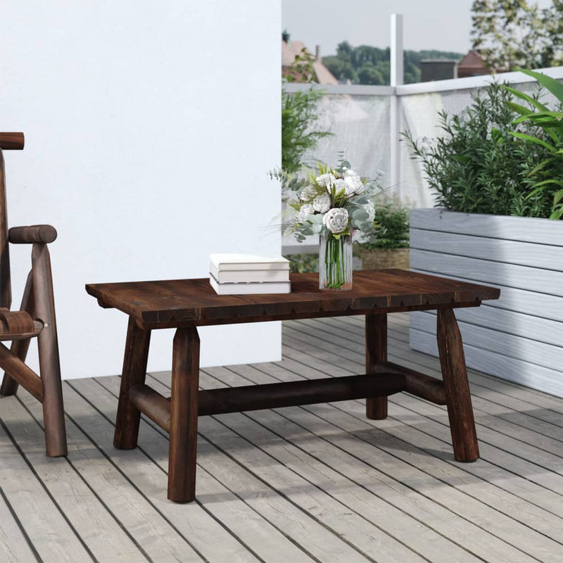 Coffee Table 90x50x41 cm Solid Wood Spruce Payday Deals