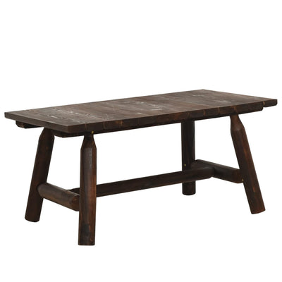 Coffee Table 90x50x41 cm Solid Wood Spruce Payday Deals