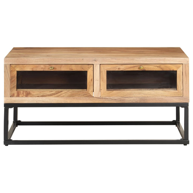 Coffee Table 90x60x40 cm Solid Acacia Wood Payday Deals