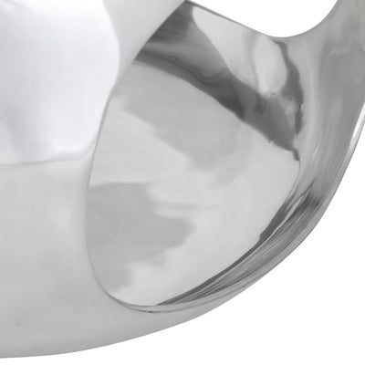 Coffee Table Aluminium 50x50x30 cm Silver Payday Deals