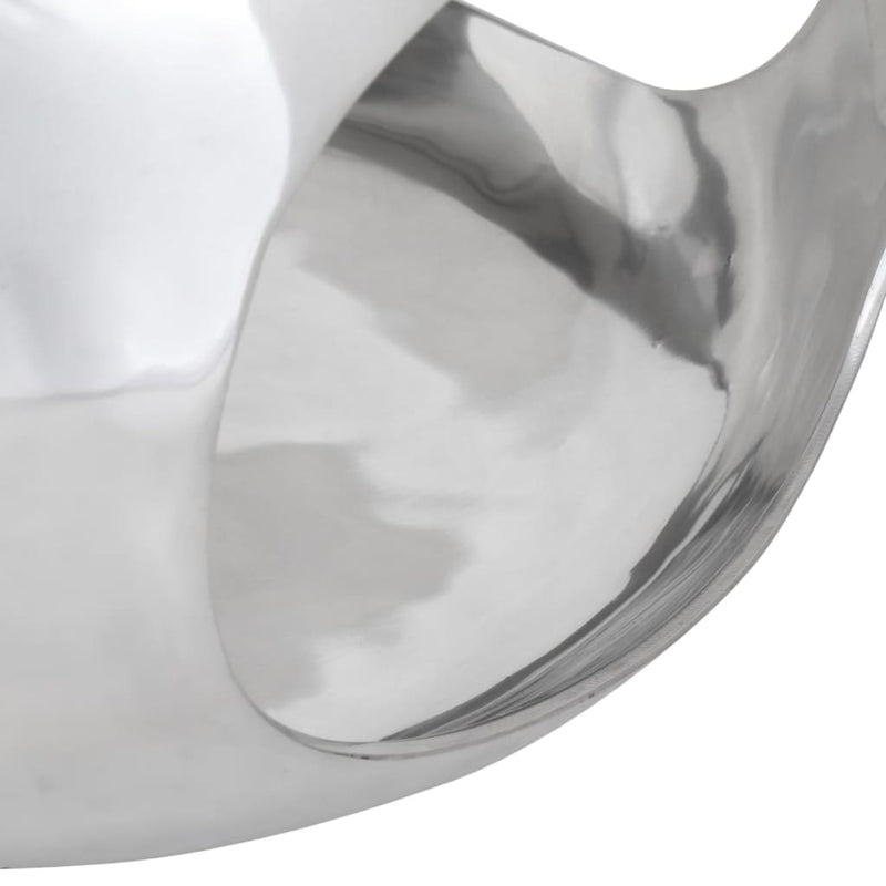 Coffee Table Aluminium 50x50x30 cm Silver Payday Deals