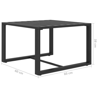 Coffee Table Aluminium Anthracite Payday Deals