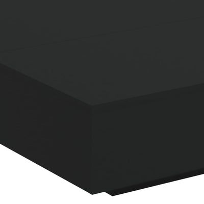 Coffee Table Black 100x100x31 cm Engineered Wood Payday Deals