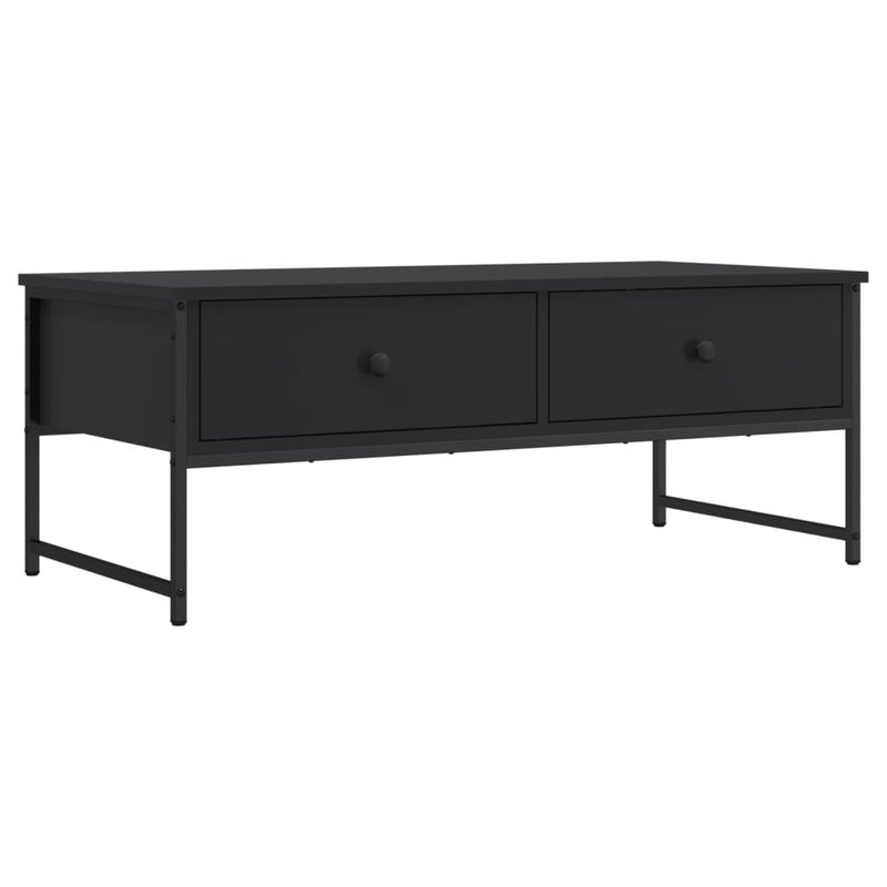 Coffee Table Black 101x49x39.5 cm Engineered Wood Payday Deals