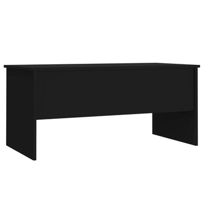 Coffee Table Black 102x50.5x46.5 cm Engineered Wood Payday Deals