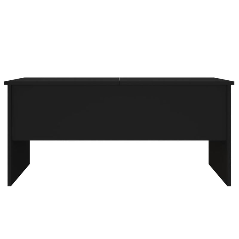 Coffee Table Black 102x50.5x46.5 cm Engineered Wood Payday Deals