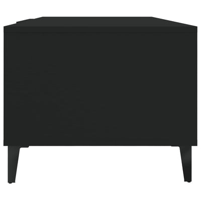 Coffee Table Black 102x50x40 cm Engineered Wood Payday Deals