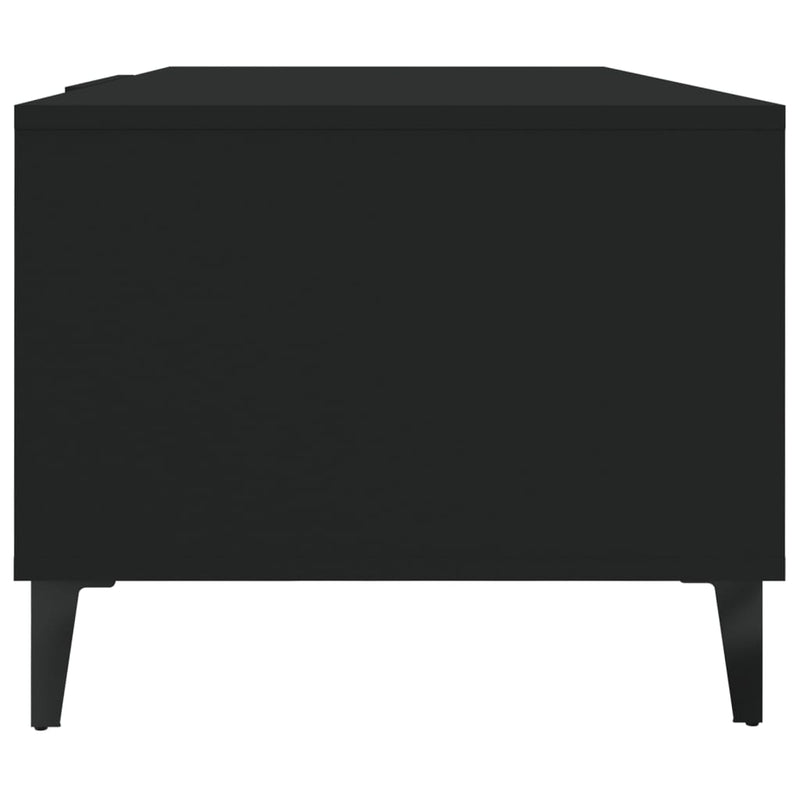 Coffee Table Black 102x50x40 cm Engineered Wood Payday Deals
