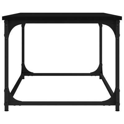 Coffee Table Black 102x50x40 cm Engineered Wood and Iron Payday Deals