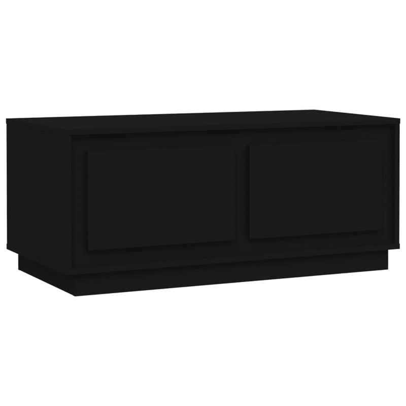 Coffee Table Black 102x50x44 cm Engineered Wood Payday Deals
